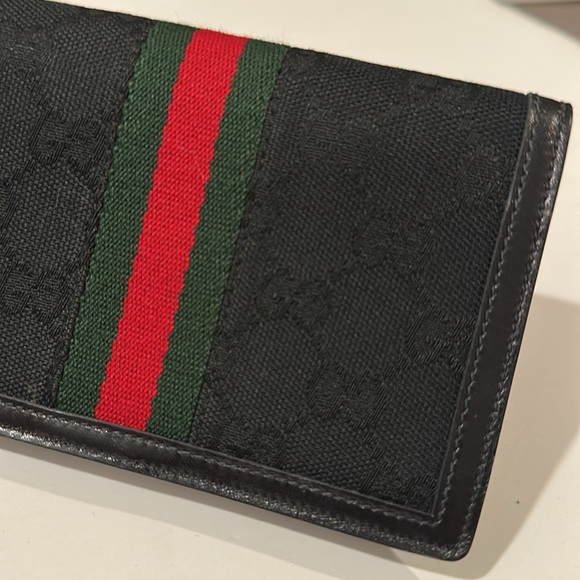 Vintage Gucci Parfums Large Sherry Line Wallet/Mini Clutch - Picture 5 of 13